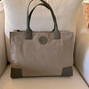 Like new Tory Burch nylon tote